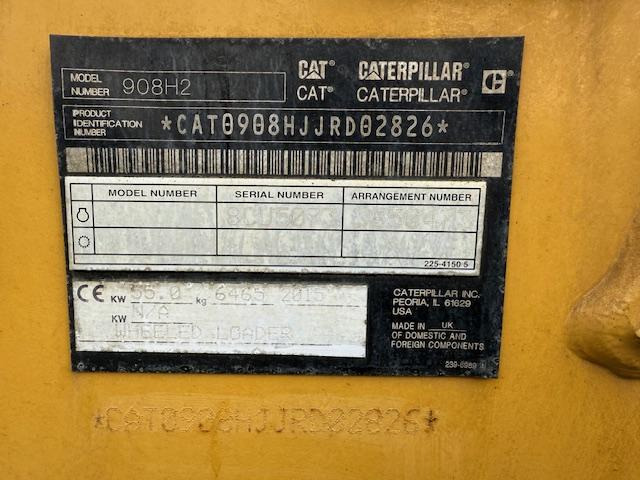 Cat 908 H2 - Ratinis krautuvas: foto 5 Cat 908 H2 - Ratinis krautuvas: foto 5