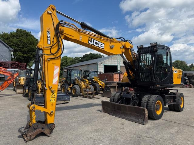 JCB JS 175 W+ - Ratinis ekskavatorius: foto 1 JCB JS 175 W+ - Ratinis ekskavatorius: foto 1