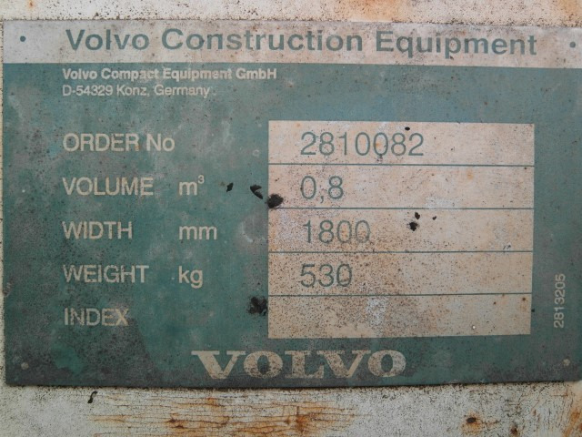 Volvo L 30 - Krautuvo kaušas: foto 5 Volvo L 30 - Krautuvo kaušas: foto 5