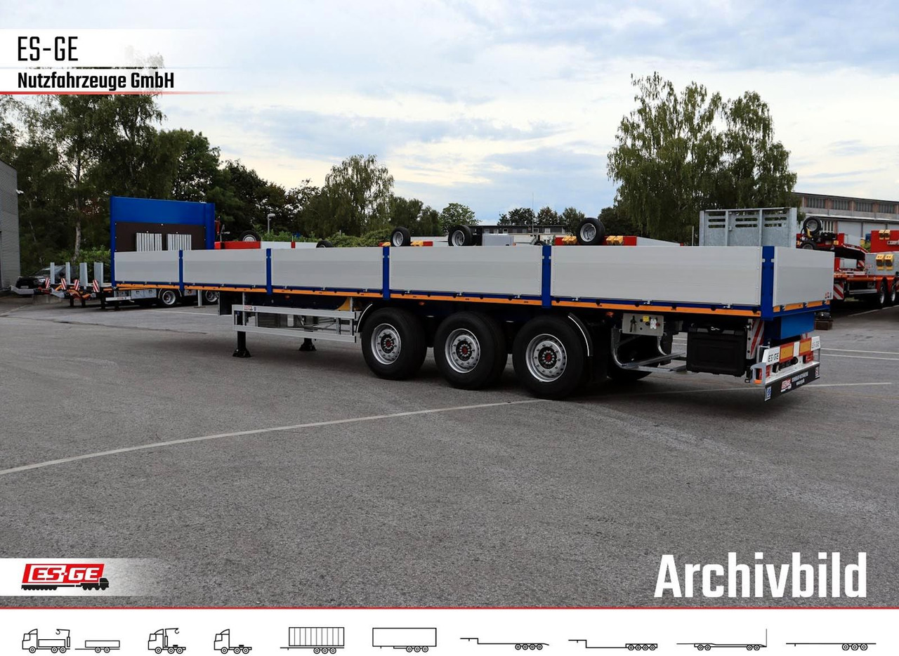 ES-GE 3-Achs Sattelanhänger - Bordwände + CV - Platforminė/ Bortinė puspriekabė: foto 3 ES-GE 3-Achs Sattelanhänger - Bordwände + CV - Platforminė/ Bortinė puspriekabė: foto 3