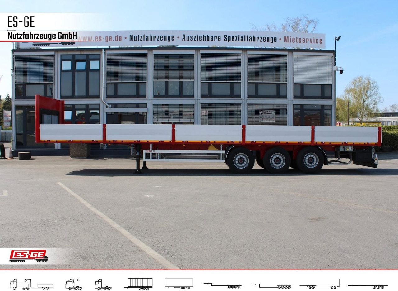 ES-GE 3-Achs Sattelanhänger -Bordwände - Platforminė/ Bortinė puspriekabė: foto 2 ES-GE 3-Achs Sattelanhänger -Bordwände - Platforminė/ Bortinė puspriekabė: foto 2