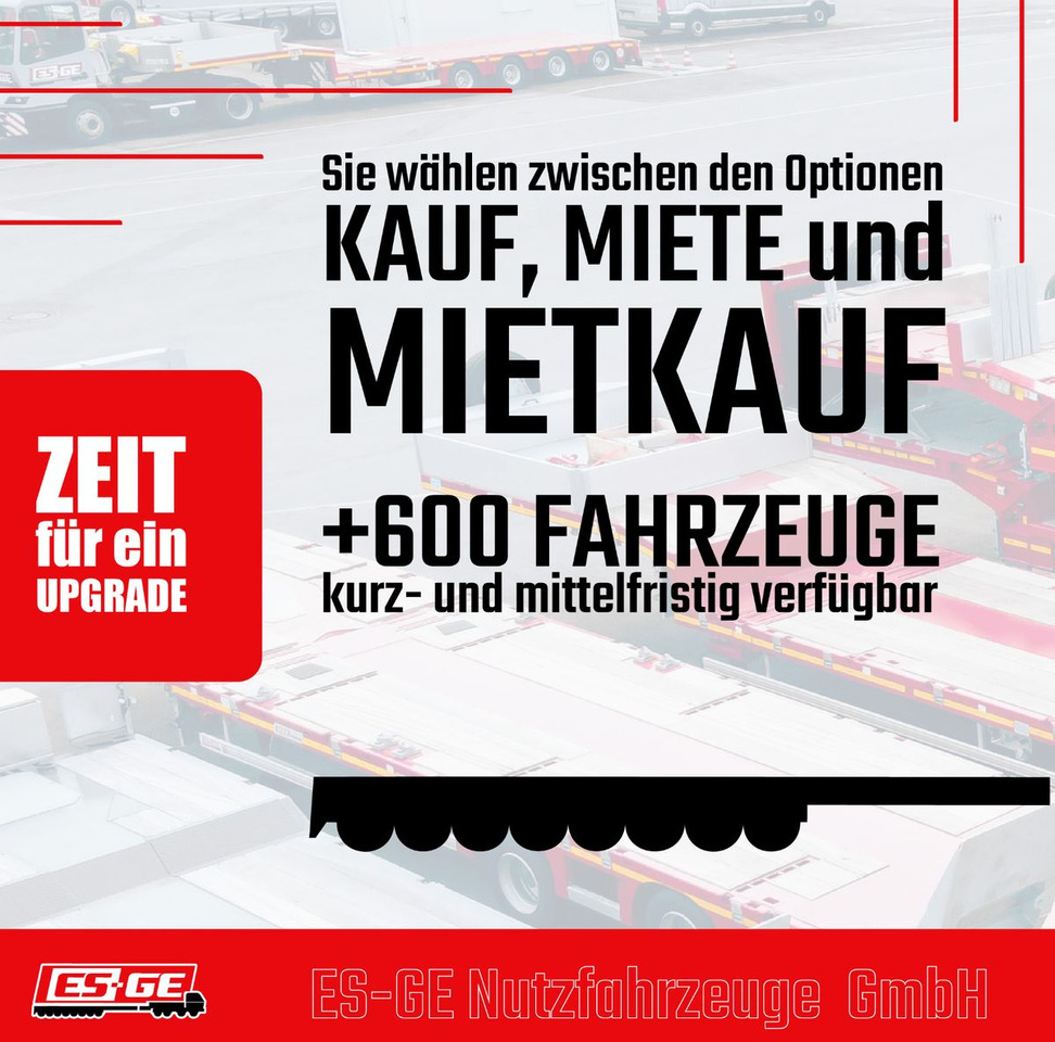 ES-GE 3-Achs Sattelanhänger - Rungen + CV - Platforminė/ Bortinė puspriekabė: foto 3 ES-GE 3-Achs Sattelanhänger - Rungen + CV - Platforminė/ Bortinė puspriekabė: foto 3