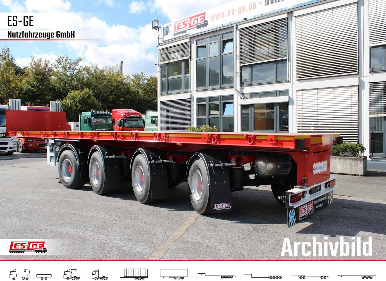 ES-GE 4-Achs-Ballastauflieger - Platforminė/ Bortinė puspriekabė: foto 1 ES-GE 4-Achs-Ballastauflieger - Platforminė/ Bortinė puspriekabė: foto 1