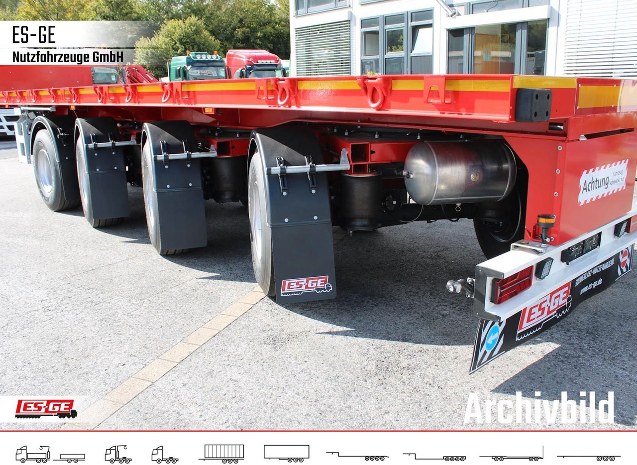 ES-GE 4-Achs-Ballastauflieger - Platforminė/ Bortinė puspriekabė: foto 2 ES-GE 4-Achs-Ballastauflieger - Platforminė/ Bortinė puspriekabė: foto 2