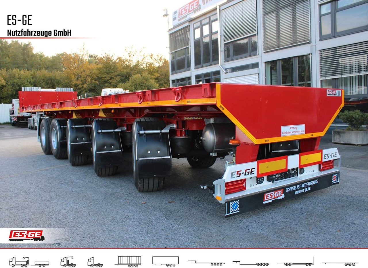 ES-GE 5-Achs-Ballastauflieger - Platforminė/ Bortinė puspriekabė: foto 3 ES-GE 5-Achs-Ballastauflieger - Platforminė/ Bortinė puspriekabė: foto 3