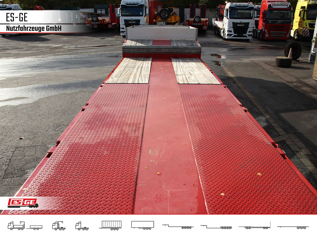 Faymonville MAX Trailer MAX100 Semi-Tieflader 1tlg. Rampen - Žemo profilio platforma puspriekabė: foto 5 Faymonville MAX Trailer MAX100 Semi-Tieflader 1tlg. Rampen - Žemo profilio platforma puspriekabė: foto 5