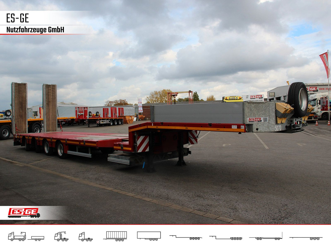 Faymonville MAX Trailer MAX100 Semi-Tieflader 205er - Žemo profilio platforma puspriekabė: foto 4 Faymonville MAX Trailer MAX100 Semi-Tieflader 205er - Žemo profilio platforma puspriekabė: foto 4