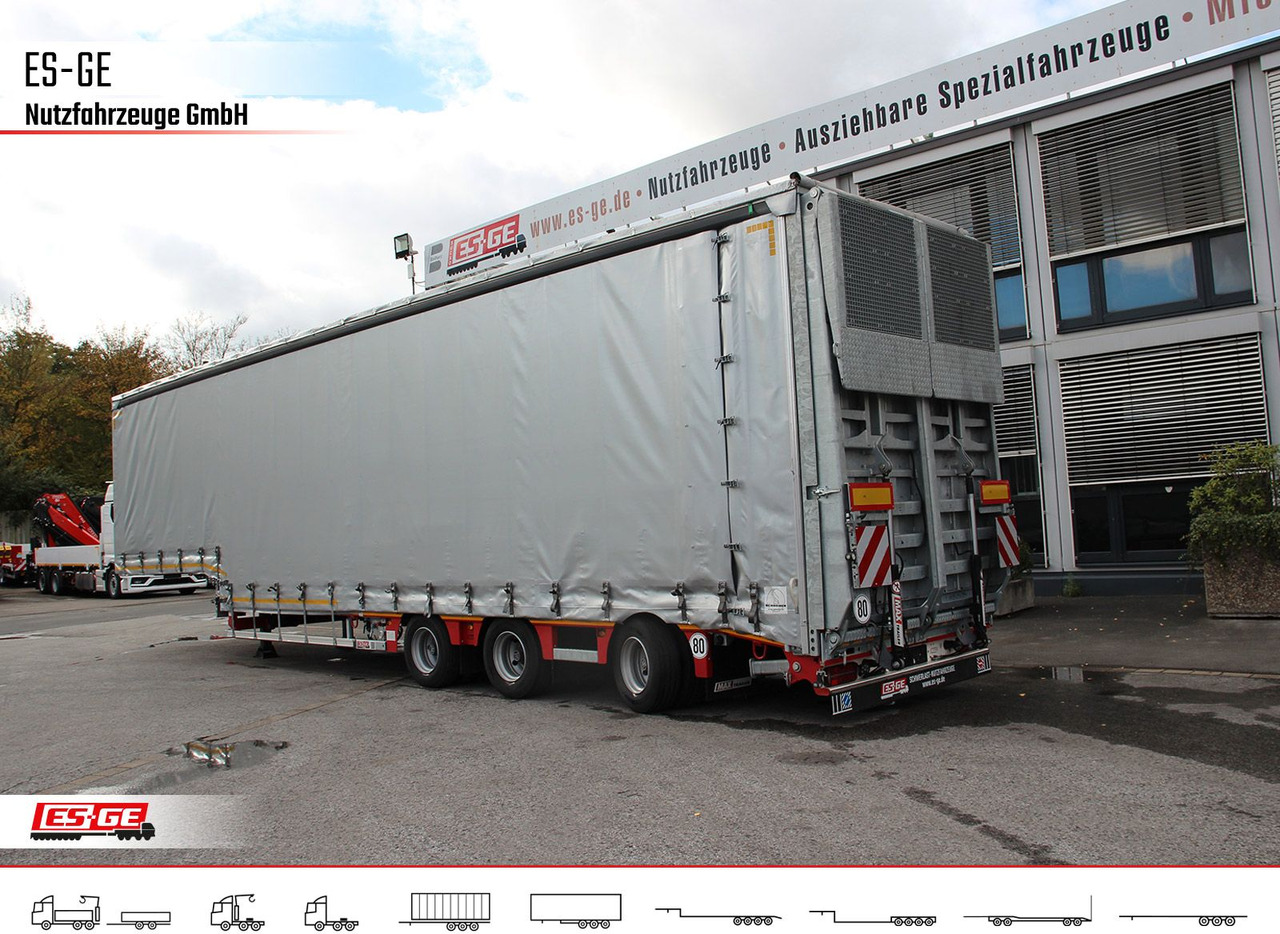 Faymonville MAX Trailer MAX100 Semi-Tieflader 2tlg. Rampen - Žemo profilio platforma puspriekabė: foto 1 Faymonville MAX Trailer MAX100 Semi-Tieflader 2tlg. Rampen - Žemo profilio platforma puspriekabė: foto 1