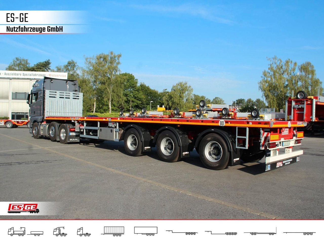Faymonville MAX Trailer MAX210 Telesattel Faymonville Doppeltele, MAX Trailer MAX210 Telesattel - Platforminė/ Bortinė puspriekabė: foto 1 Faymonville MAX Trailer MAX210 Telesattel Faymonville Doppeltele, MAX Trailer MAX210 Telesattel - Platforminė/ Bortinė puspriekabė: foto 1