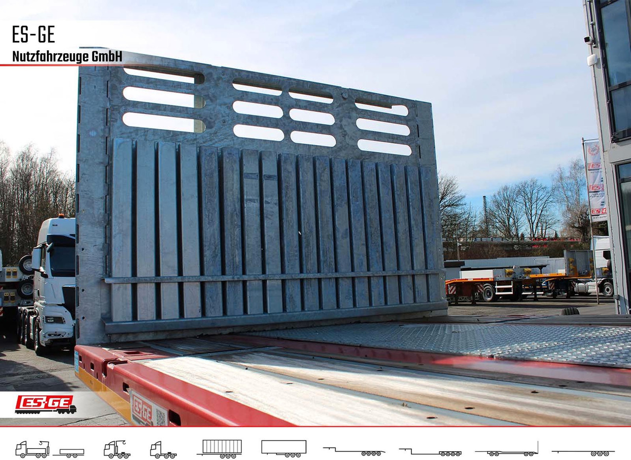 Platforminė/ Bortinė puspriekabė Faymonville MAX Trailer MAX210 Telesattel: foto 7