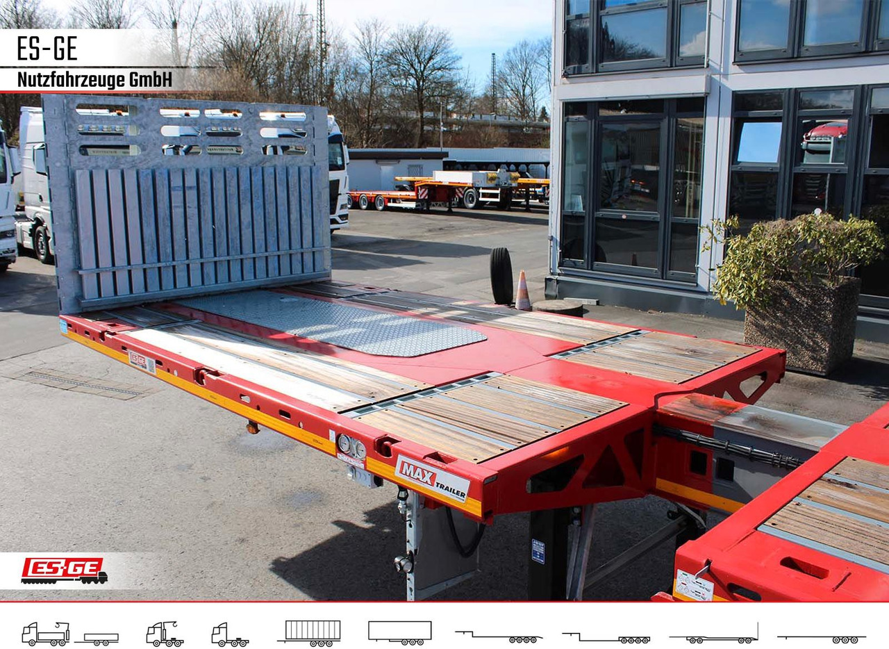 Platforminė/ Bortinė puspriekabė Faymonville MAX Trailer MAX210 Telesattel: foto 6