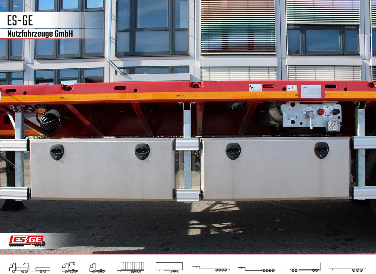 Platforminė/ Bortinė puspriekabė Faymonville MAX Trailer MAX210 Telesattel: foto 10