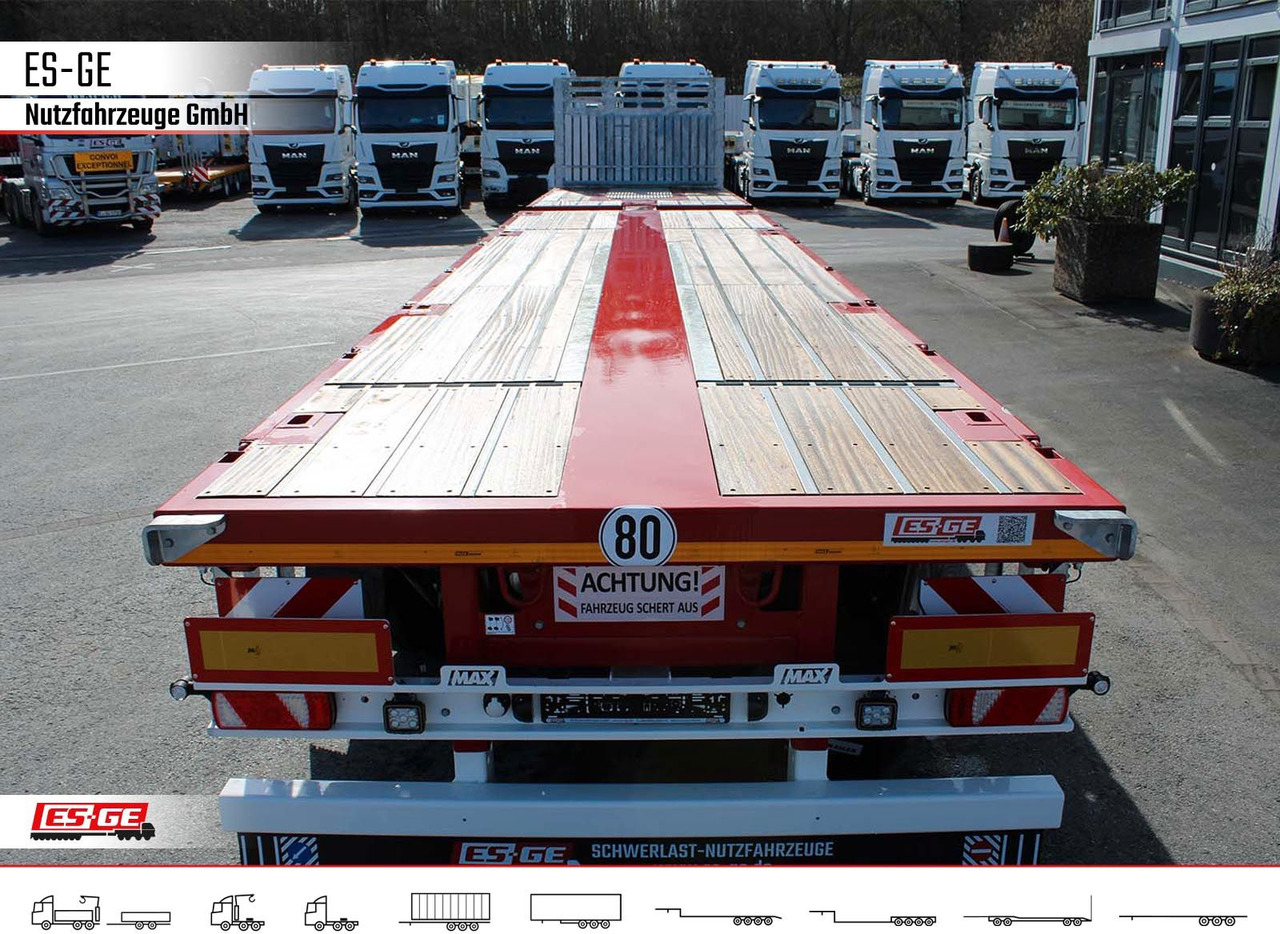Faymonville MAX Trailer MAX210 Telesattel - Platforminė/ Bortinė puspriekabė: foto 4 Faymonville MAX Trailer MAX210 Telesattel - Platforminė/ Bortinė puspriekabė: foto 4