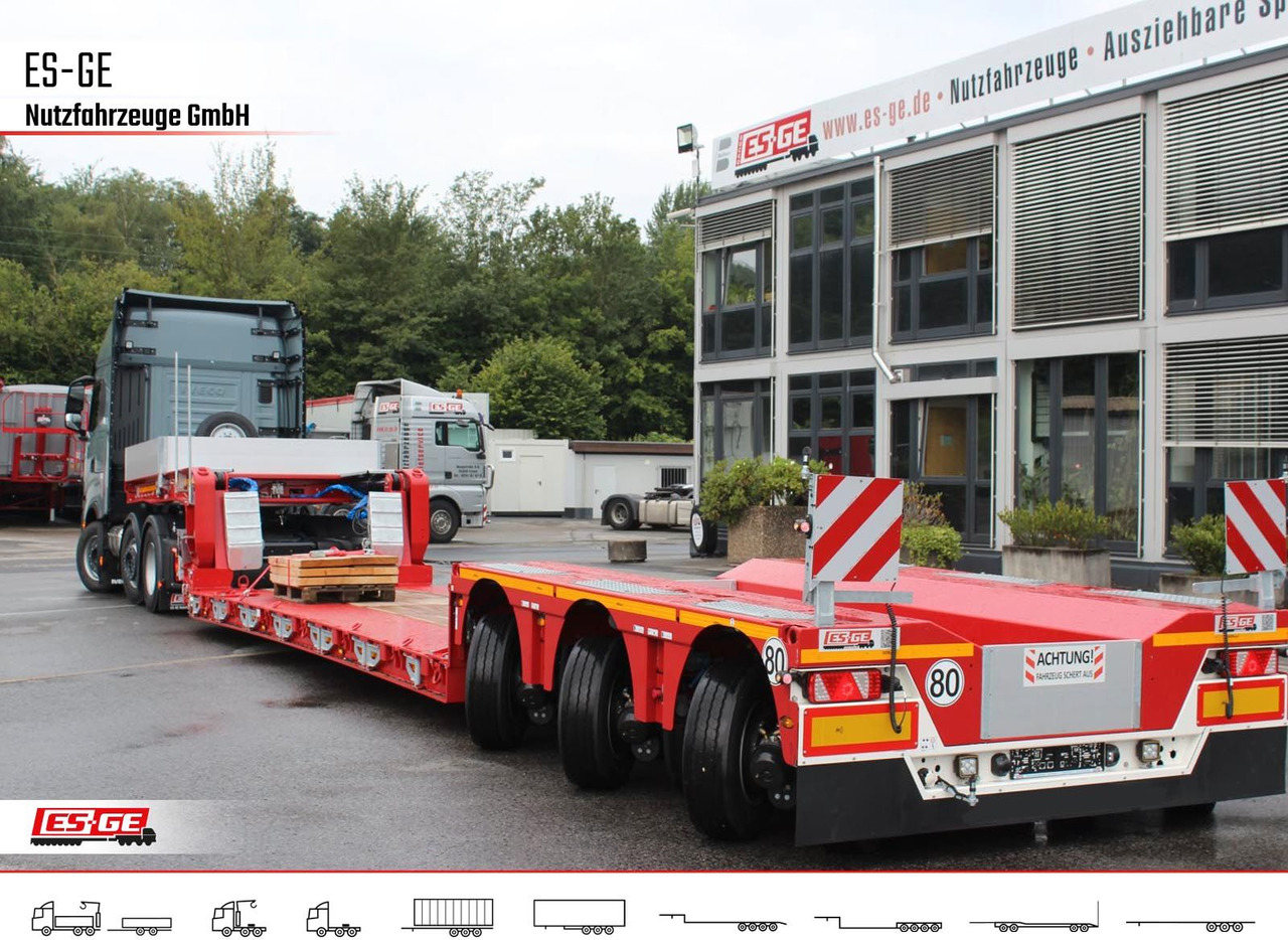 Faymonville MAX Trailer MAX510 Tiefbett 3x12 t PA - Žemo profilio platforma puspriekabė: foto 4 Faymonville MAX Trailer MAX510 Tiefbett 3x12 t PA - Žemo profilio platforma puspriekabė: foto 4