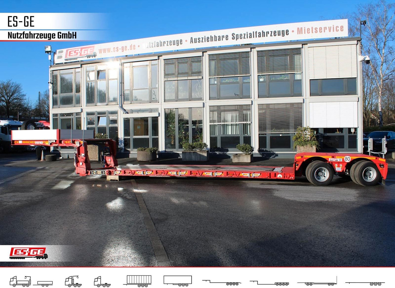 Faymonville Megamax Tiefbett 2x10 t Faymonville Megamax Tiefbett 2x10 t, Bolzen-Laschen-Kupplung - Žemo profilio platforma puspriekabė: foto 5 Faymonville Megamax Tiefbett 2x10 t Faymonville Megamax Tiefbett 2x10 t, Bolzen-Laschen-Kupplung - Žemo profilio platforma puspriekabė: foto 5