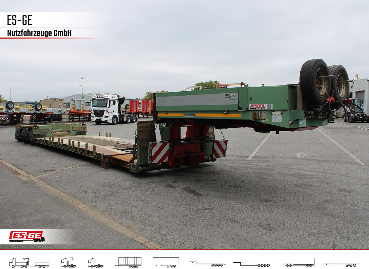 Goldhofer 3-Achs-Tiefbett 3x12 t - Žemo profilio platforma puspriekabė: foto 4 Goldhofer 3-Achs-Tiefbett 3x12 t - Žemo profilio platforma puspriekabė: foto 4
