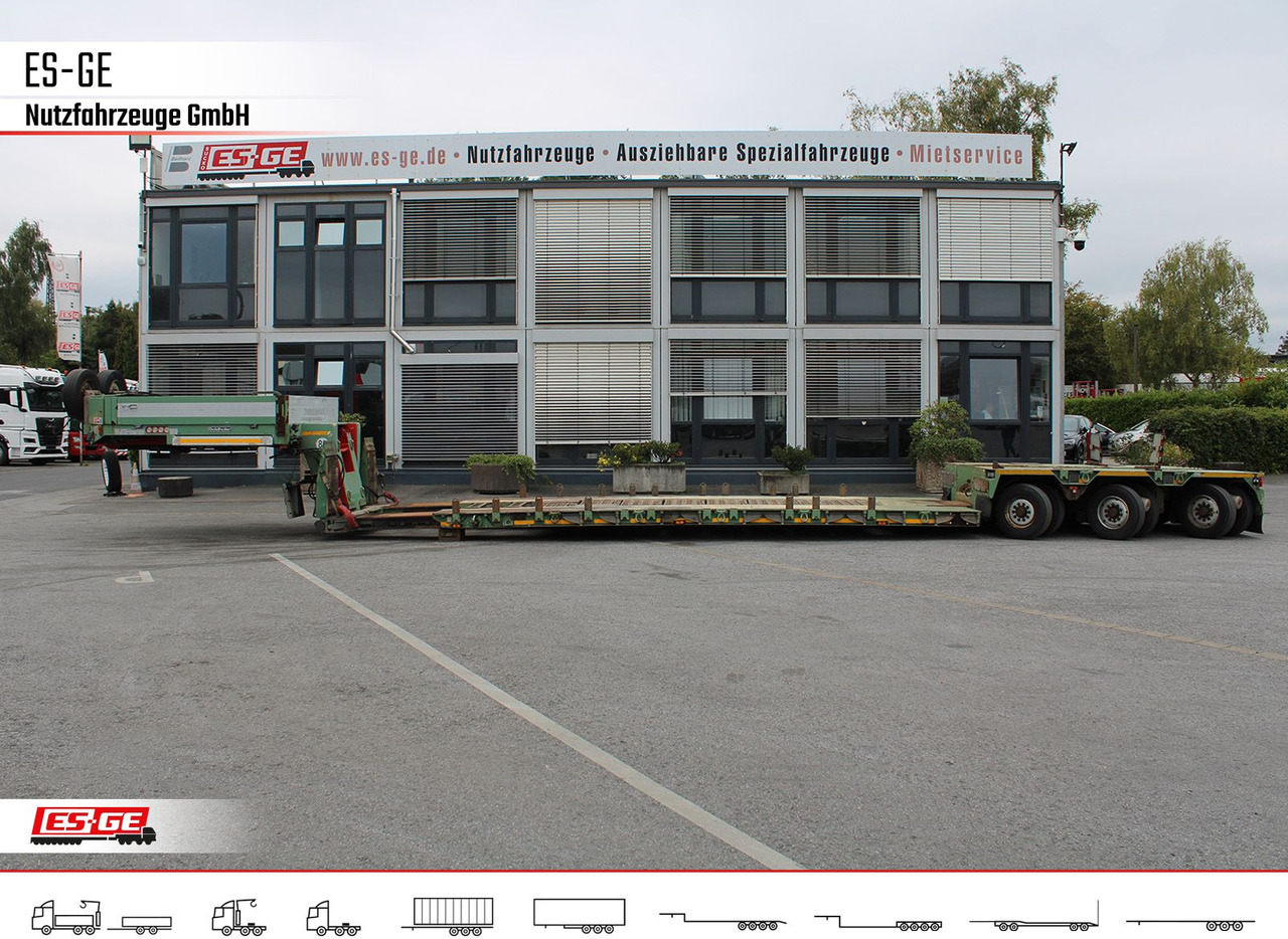 Goldhofer 3-Achs-Tiefbett 3x12 t - Žemo profilio platforma puspriekabė: foto 5 Goldhofer 3-Achs-Tiefbett 3x12 t - Žemo profilio platforma puspriekabė: foto 5