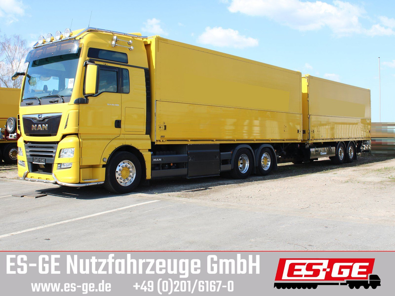 MAN 6x2 LKW mit Tandemanhänger - Gėrimų tiekimo sunkvežimis: foto 2 MAN 6x2 LKW mit Tandemanhänger - Gėrimų tiekimo sunkvežimis: foto 2
