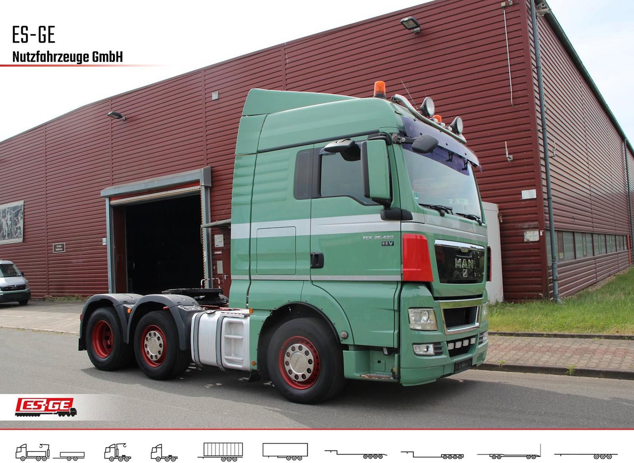 MAN TGX 26480 6x2/4 BLS - Vilkikas: foto 1 MAN TGX 26480 6x2/4 BLS - Vilkikas: foto 1