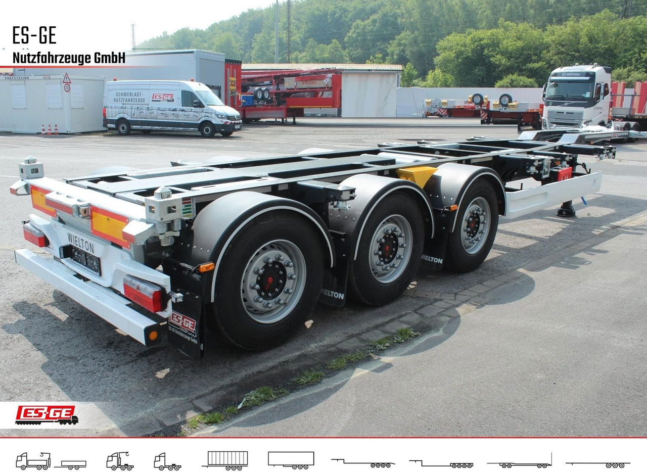Wielton 3-Achs-Containerchassis - multifunktional - Konteineris-vežimus/ Sukeisti kūną puspriekabė: foto 4 Wielton 3-Achs-Containerchassis - multifunktional - Konteineris-vežimus/ Sukeisti kūną puspriekabė: foto 4