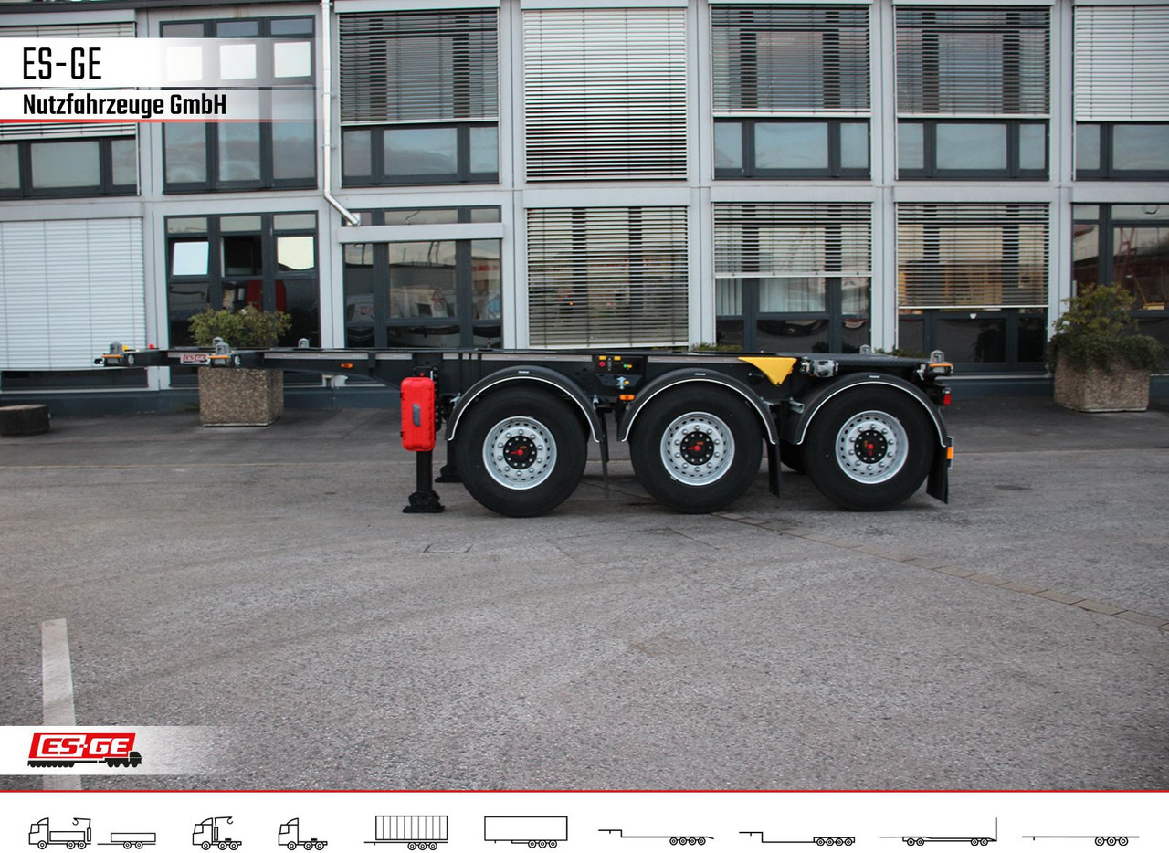 Wielton Containerchassis 20ft - Konteineris-vežimus/ Sukeisti kūną puspriekabė: foto 1 Wielton Containerchassis 20ft - Konteineris-vežimus/ Sukeisti kūną puspriekabė: foto 1