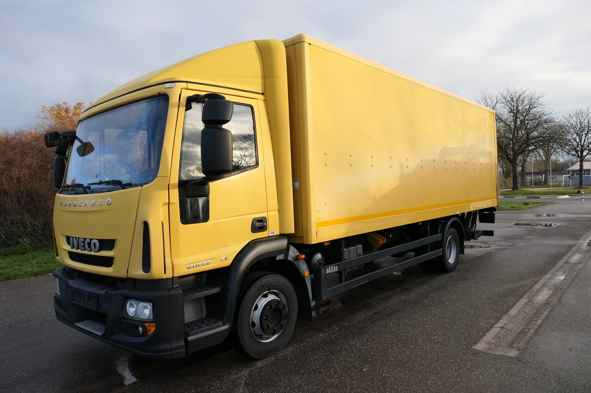 IVECO EuroCargo ML 120 E28/P AHK LBW Koffer 7,00x2,44x - Furgonas sunkvežimis: foto 1 IVECO EuroCargo ML 120 E28/P AHK LBW Koffer 7,00x2,44x - Furgonas sunkvežimis: foto 1