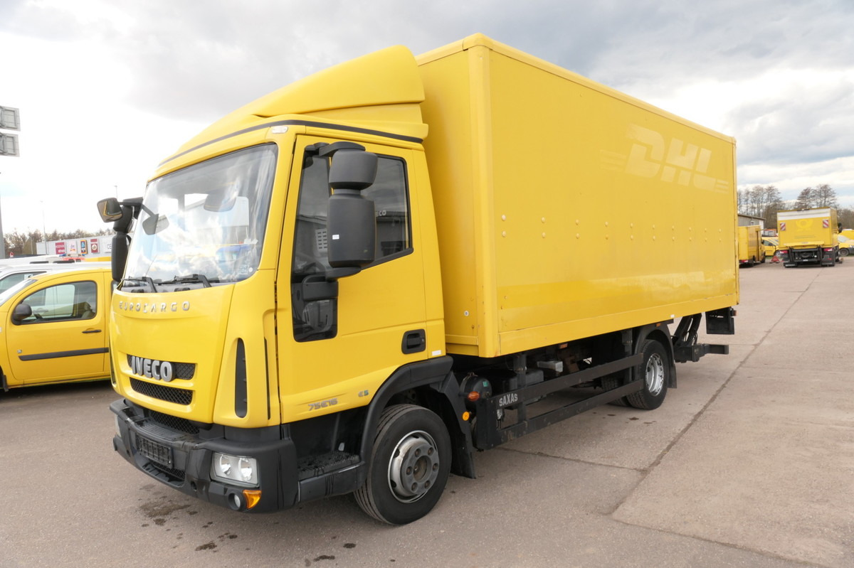 IVECO EuroCargo ML 75 E 16 P LBW LUFT AUTOMATIK COC EU - Furgonas su krovinių dėže: foto 2 IVECO EuroCargo ML 75 E 16 P LBW LUFT AUTOMATIK COC EU - Furgonas su krovinių dėže: foto 2