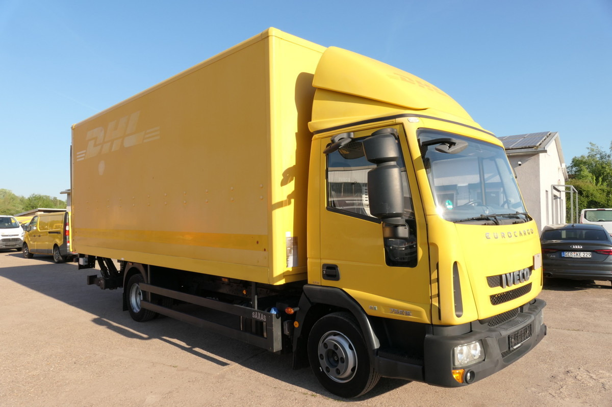 IVECO EuroCargo ML 75 E 16 P LBW LUFT AUTOMATIK COC EU - Furgonas su krovinių dėže: foto 1 IVECO EuroCargo ML 75 E 16 P LBW LUFT AUTOMATIK COC EU - Furgonas su krovinių dėže: foto 1