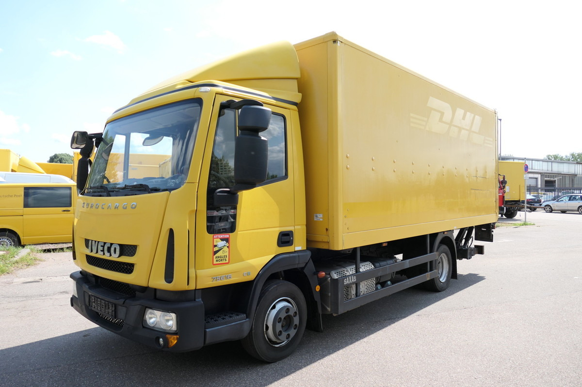 IVECO EuroCargo ML 75 E 16 P LBW LUFT AUTOMATIK COC EU - Furgonas su krovinių dėže: foto 2 IVECO EuroCargo ML 75 E 16 P LBW LUFT AUTOMATIK COC EU - Furgonas su krovinių dėže: foto 2
