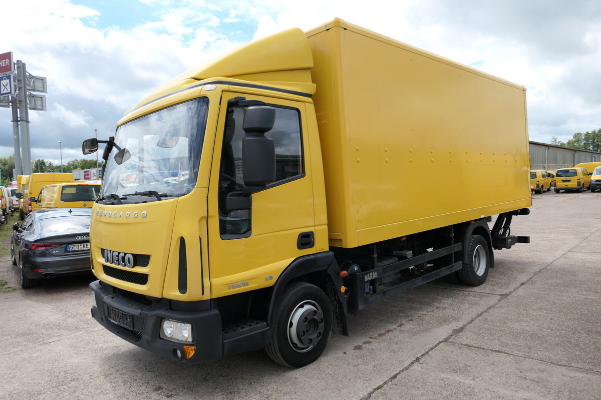 IVECO EuroCargo ML 75 E 16 P LBW LUFT EURO-5 Koffer-In - Furgonas su krovinių dėže: foto 1 IVECO EuroCargo ML 75 E 16 P LBW LUFT EURO-5 Koffer-In - Furgonas su krovinių dėže: foto 1