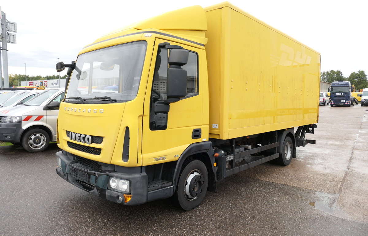 IVECO EuroCargo ML 75 E 16 P LBW LUFT EURO-5 - Furgonas sunkvežimis: foto 1 IVECO EuroCargo ML 75 E 16 P LBW LUFT EURO-5 - Furgonas sunkvežimis: foto 1