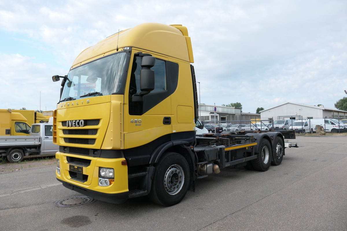 IVECO STRALIS AS 260 S42 Y/FS-CM ECO LBW AHK KLIMA INT - Konteineris-vežimus/ Sukeisti kūną sunkvežimis: foto 1 IVECO STRALIS AS 260 S42 Y/FS-CM ECO LBW AHK KLIMA INT - Konteineris-vežimus/ Sukeisti kūną sunkvežimis: foto 1