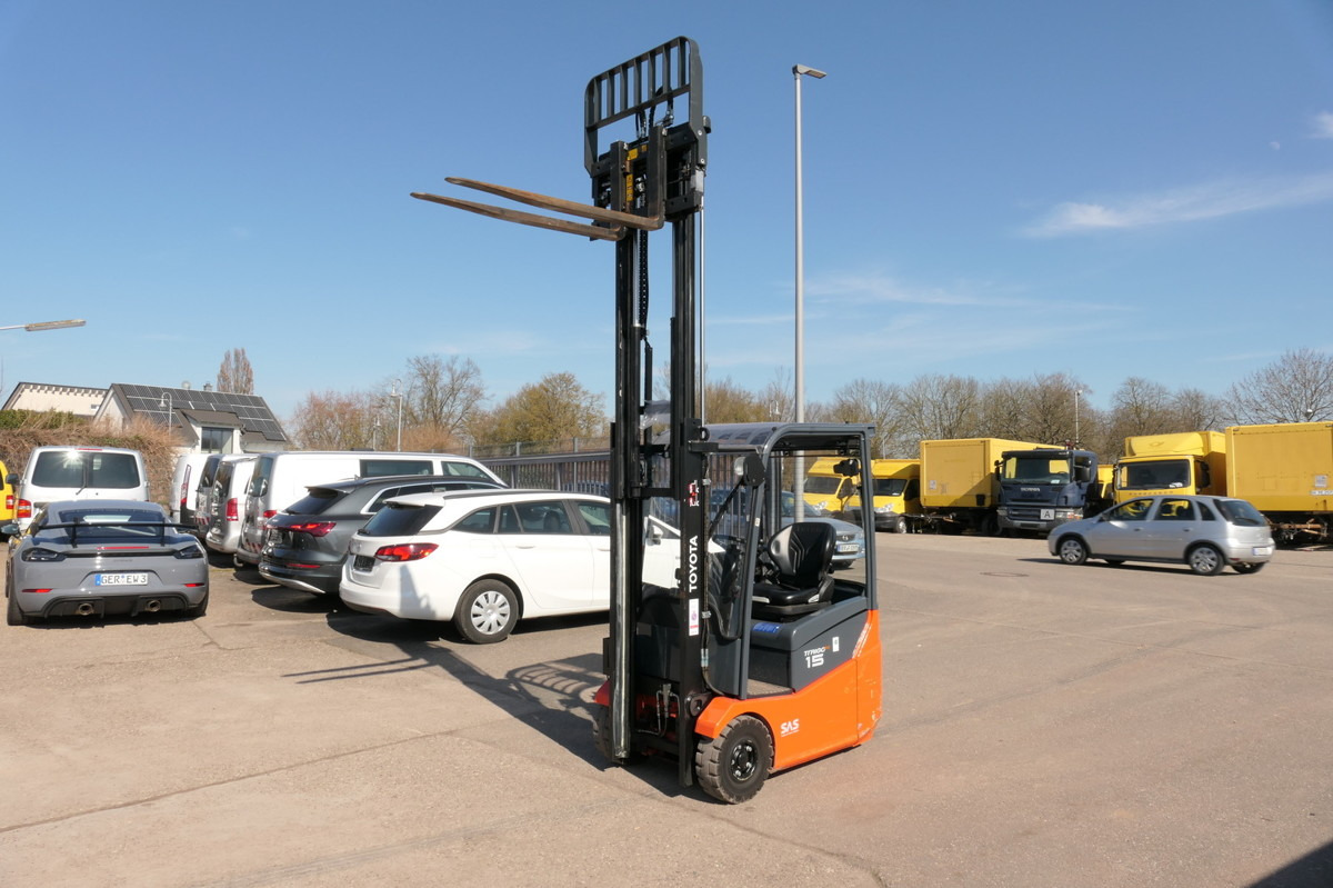 TOYOTA 7FBEST 15 Elektro 3-Rad - Elektrinis krautuvas: foto 1 TOYOTA 7FBEST 15 Elektro 3-Rad - Elektrinis krautuvas: foto 1