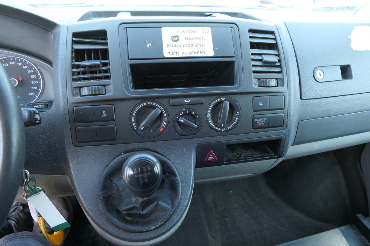 Mažas furgonas VW T5 Transporter 2.0 TDI EURO-5 CoC 2xSCHIEBETÜR P: foto 10