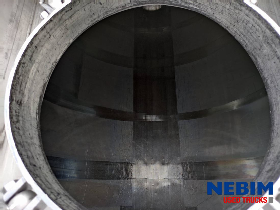 Puspriekabė cisterna Burg BPO 12-27 Z - 26.165L - Inox Pump: foto 9