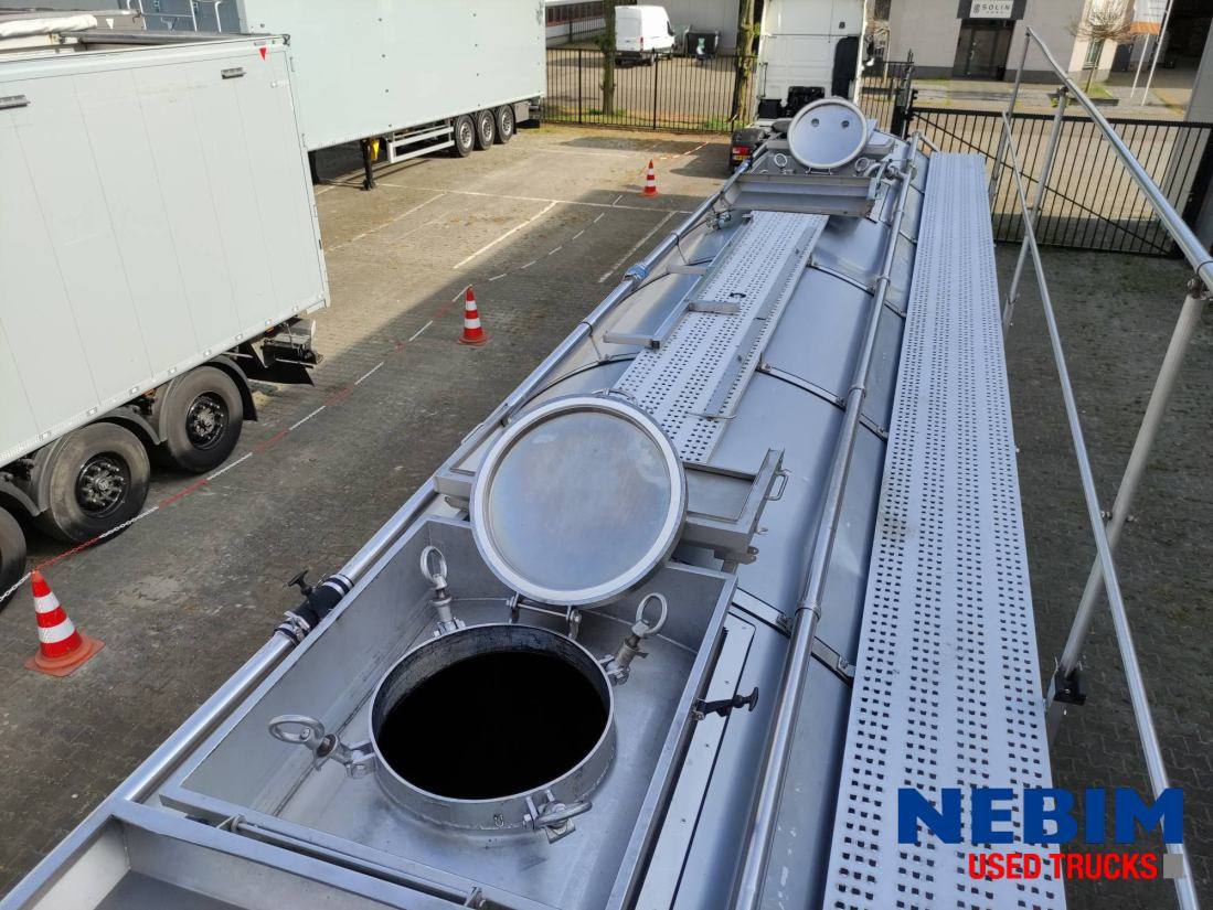 Puspriekabė cisterna Burg BPO 12-27 Z - 26.165L - Inox Pump: foto 8