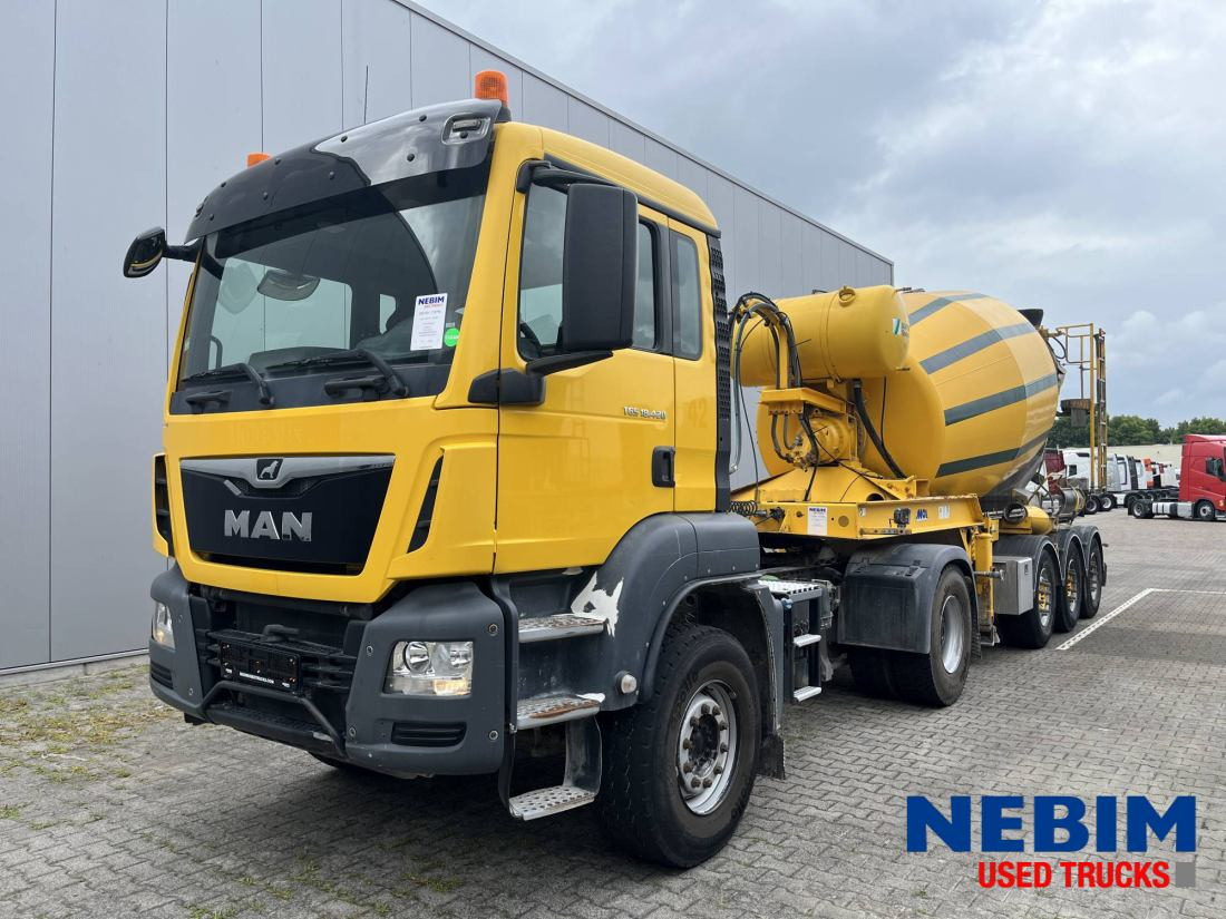 MAN TGS 41 TGS410 + Mixer 12m3 - Betonvežis: foto 1 MAN TGS 41 TGS410 + Mixer 12m3 - Betonvežis: foto 1