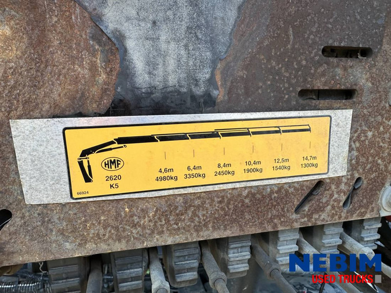 MAN TGS 420 8x4 TRIPLE - HMF 2620 K5 - 22,7t/m CRANE / KRAN - Hook-lift sunkvežimis, Sunkvežimis su kranu: foto 3 MAN TGS 420 8x4 TRIPLE - HMF 2620 K5 - 22,7t/m CRANE / KRAN - Hook-lift sunkvežimis, Sunkvežimis su kranu: foto 3