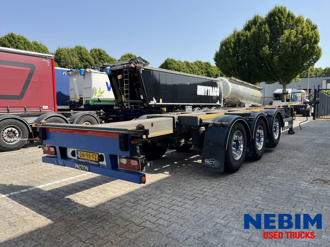 Pacton ET3 - Multi / Slider / Flex - Konteineris-vežimus/ Sukeisti kūną puspriekabė: foto 2 Pacton ET3 - Multi / Slider / Flex - Konteineris-vežimus/ Sukeisti kūną puspriekabė: foto 2