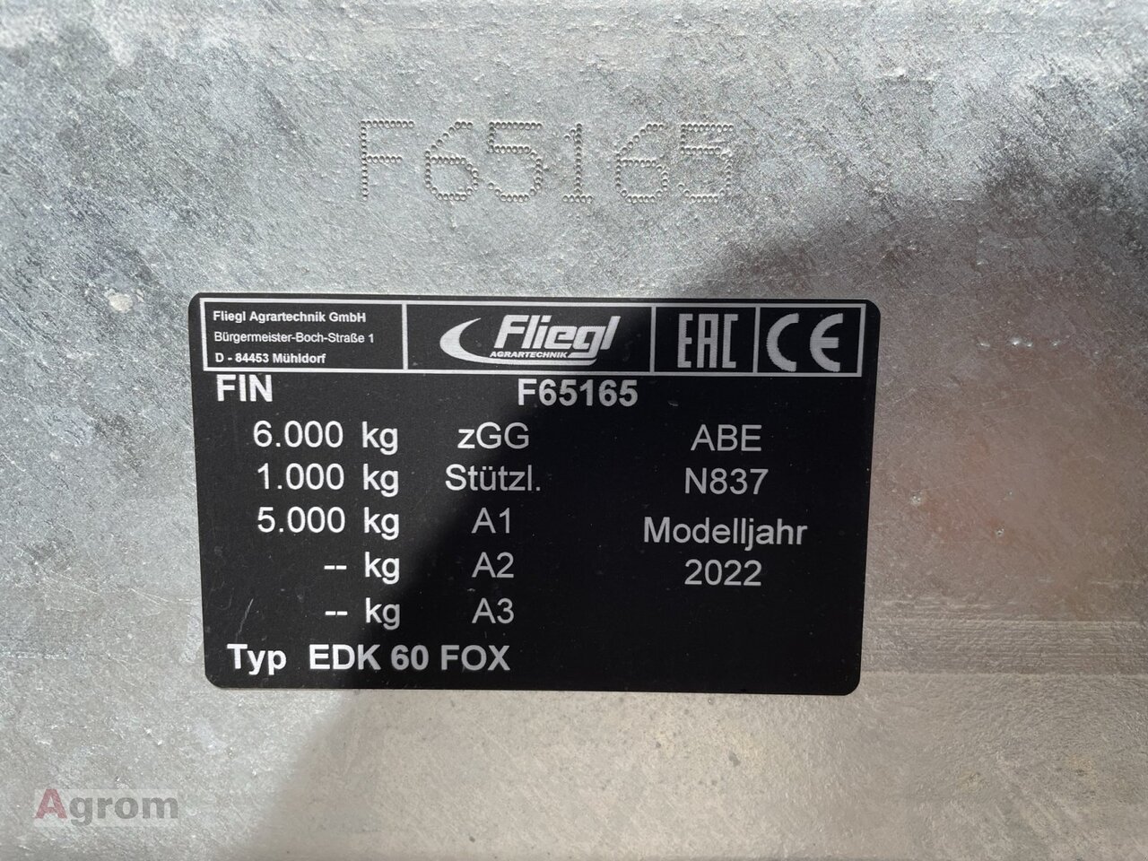Fliegl EDK 60 FOX lizingą Fliegl EDK 60 FOX: foto 10
