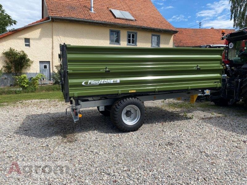 Fliegl EDK 60 FOX - Savivartė traktorinė priekaba: foto 1 Fliegl EDK 60 FOX - Savivartė traktorinė priekaba: foto 1