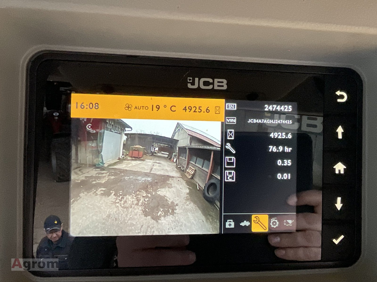 JCB 435 S Agri HighLift - Ratinis krautuvas: foto 3 JCB 435 S Agri HighLift - Ratinis krautuvas: foto 3