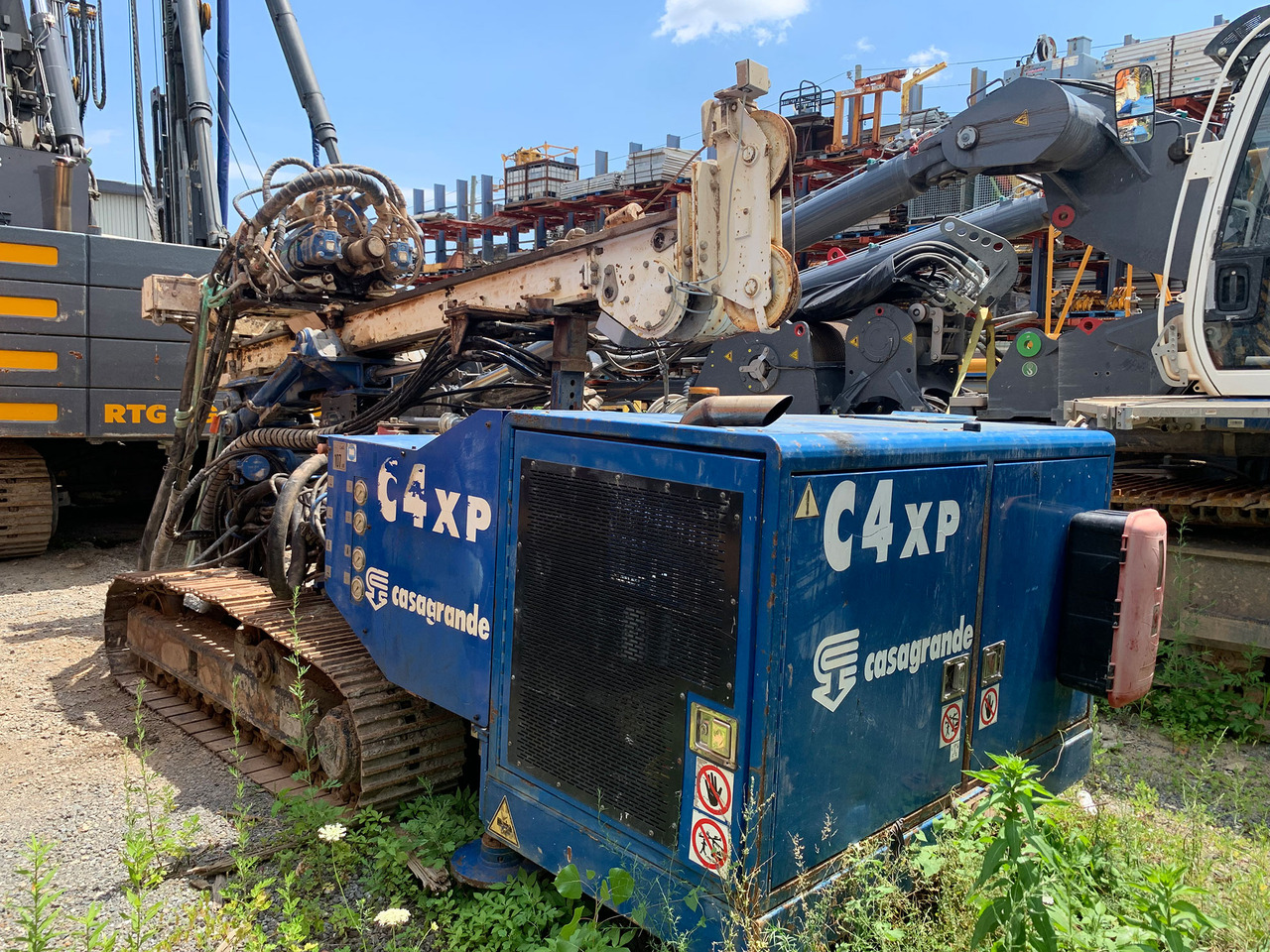 Casagrande C4 XP - Polių kalimo mašina: foto 4 Casagrande C4 XP - Polių kalimo mašina: foto 4