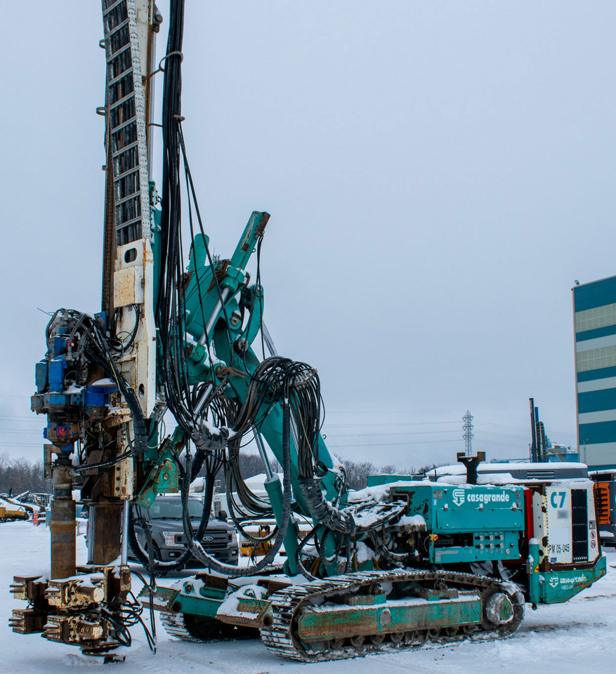 Casagrande C7 XP - Polių kalimo mašina: foto 5 Casagrande C7 XP - Polių kalimo mašina: foto 5