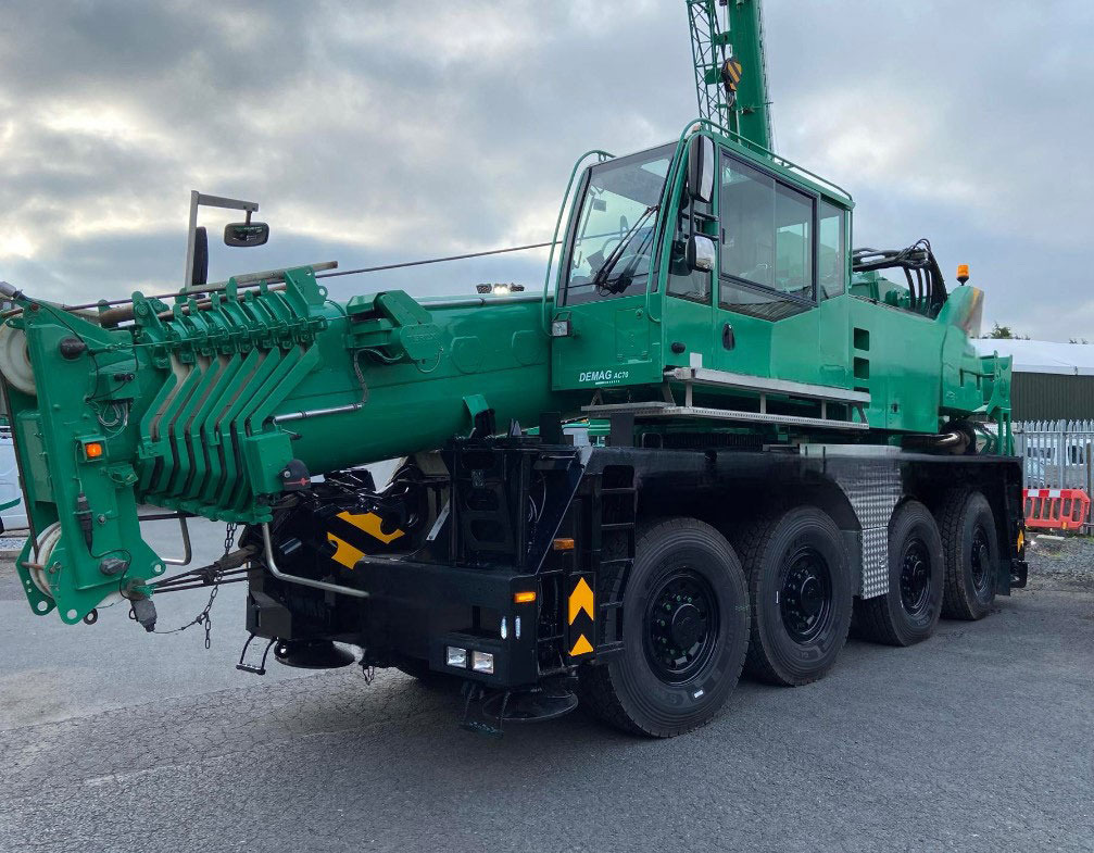 Demag AC 70 City - Autokranas: foto 2 Demag AC 70 City - Autokranas: foto 2