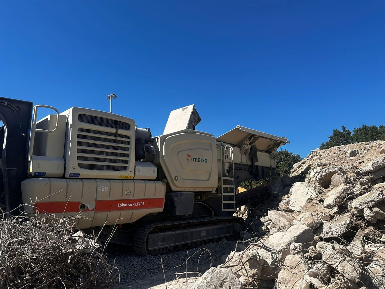 Metso LT106 Urban - Žandikaulio trupintuvas: foto 4 Metso LT106 Urban - Žandikaulio trupintuvas: foto 4