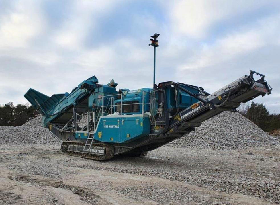 POWERSCREEN 1150 Maxtrak - Kūgio trupintuvas: foto 2 POWERSCREEN 1150 Maxtrak - Kūgio trupintuvas: foto 2