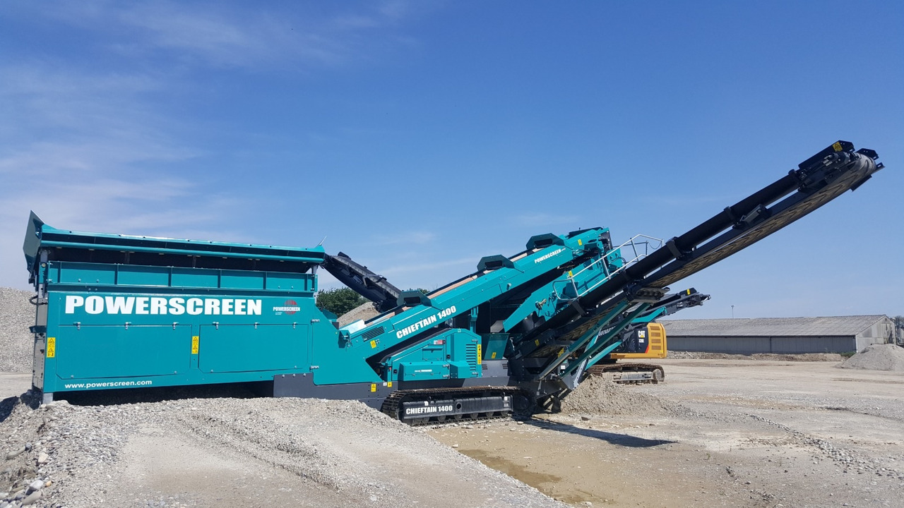 Powerscreen Chieftain 1400 - Sijotuvas: foto 1 Powerscreen Chieftain 1400 - Sijotuvas: foto 1