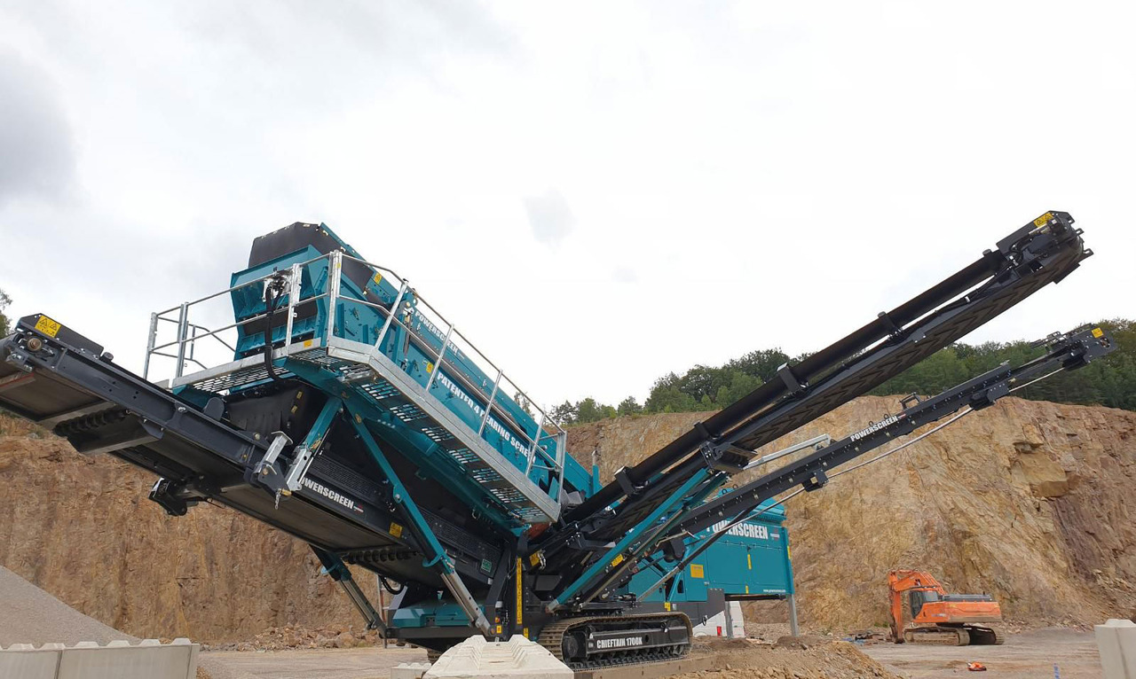 Powerscreen Chieftain 1700X - Sijotuvas: foto 2 Powerscreen Chieftain 1700X - Sijotuvas: foto 2
