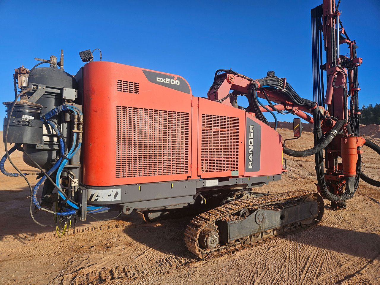 Sandvik DX800 - Gręžimo mašina: foto 4 Sandvik DX800 - Gręžimo mašina: foto 4